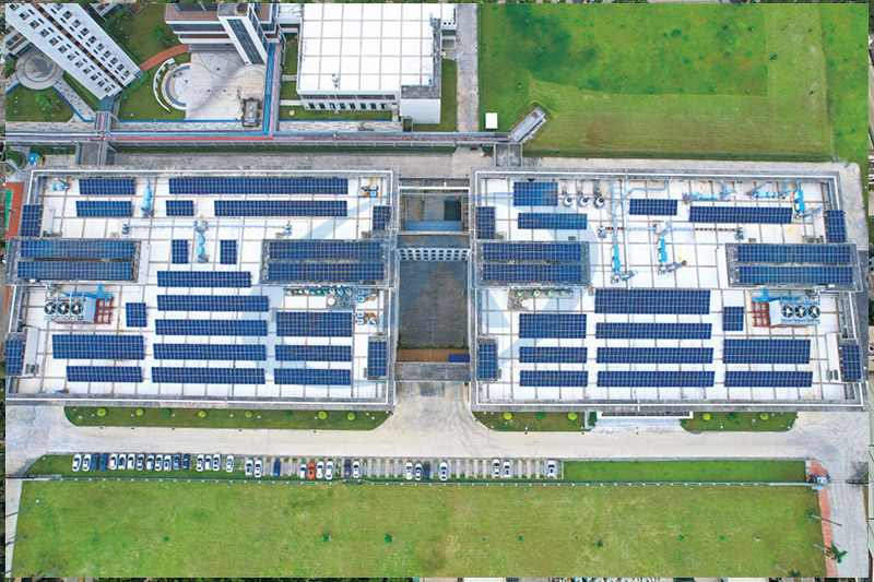 東莞精達(dá)電子有限公司887KW光伏發(fā)電項目